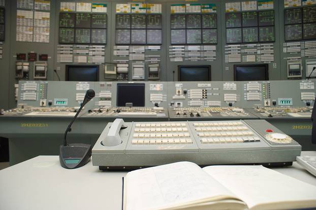 Control room - nuclear power plant