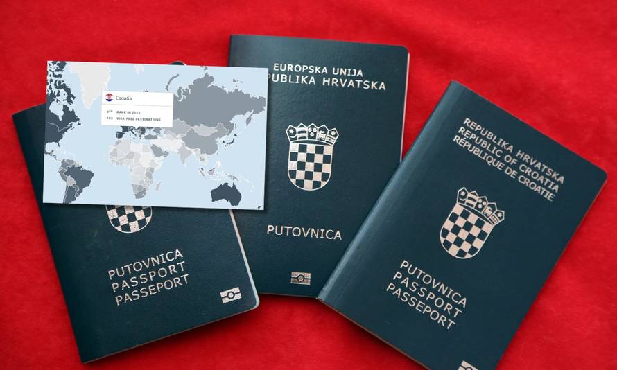 Objavljen popis najmoćnijih putovnica svijeta: Hrvatska se našla među deset najboljih