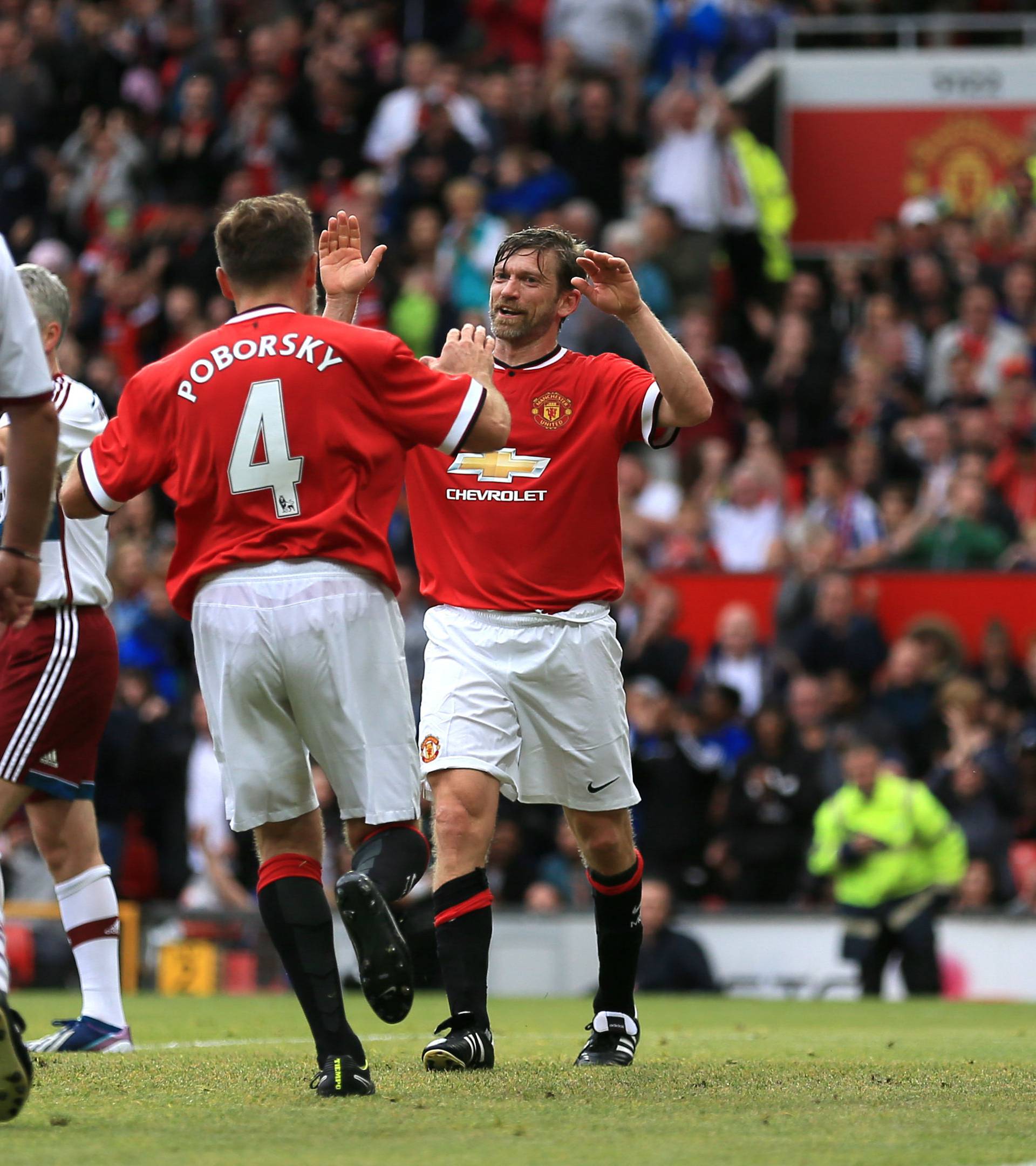 Soccer - Manchester United Legends v Bayern Munich Legends - Old Trafford