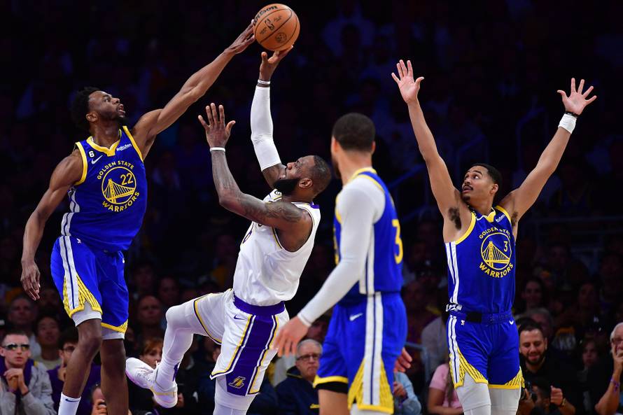 NBA: Playoffs-Golden State Warriors at Los Angeles Lakers
