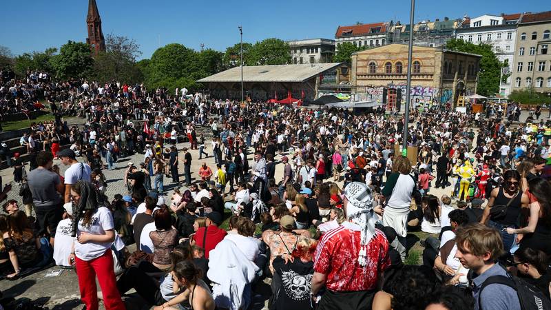 Muškarci u Berlinu na prosvjedu zbog rodno uvjetovanog nasilja