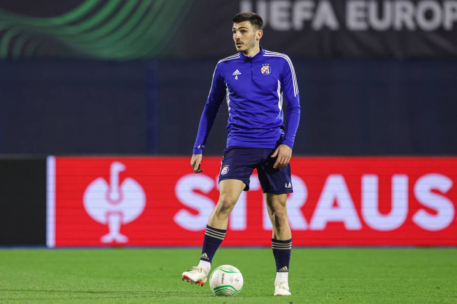 Zagreb: Trening igrača Dinama uoči susreta s PAOK-om u Konferencijskoj ligi