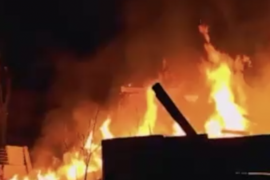 Ruski napad dronom na Ukrajinu