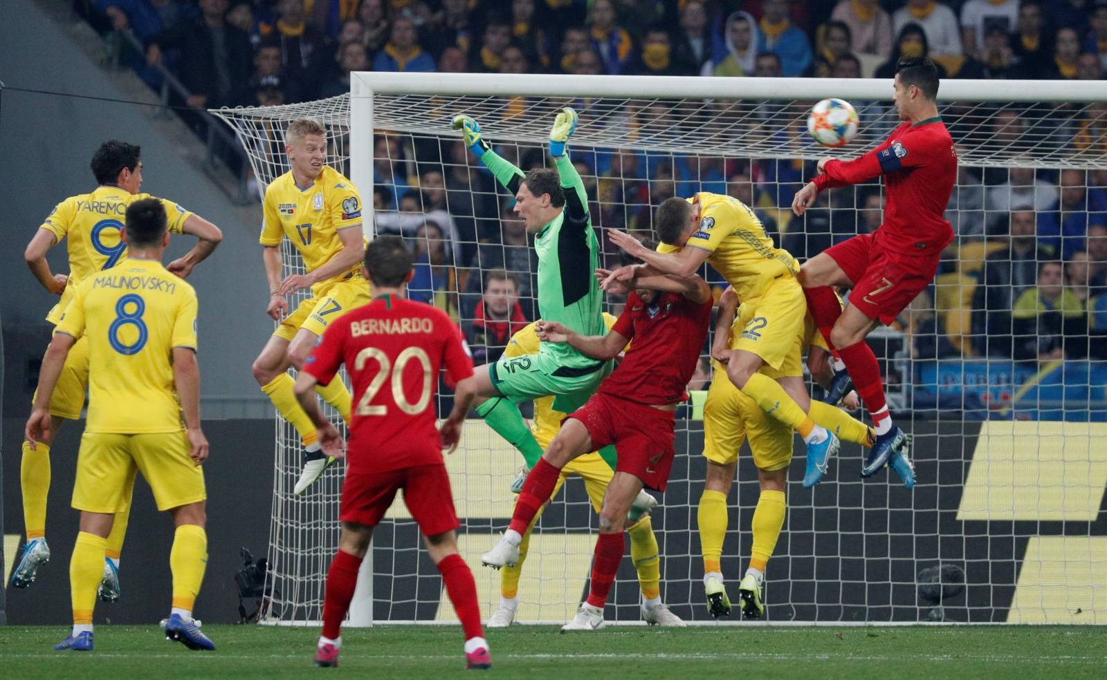 Euro 2020 Qualifier - Group B - Ukraine v Portugal