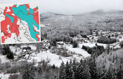 Nakon kiše stiže nam još kiše, ali i  snijeg! Evo gdje će padati... Oglasili su i crveno upozorenje