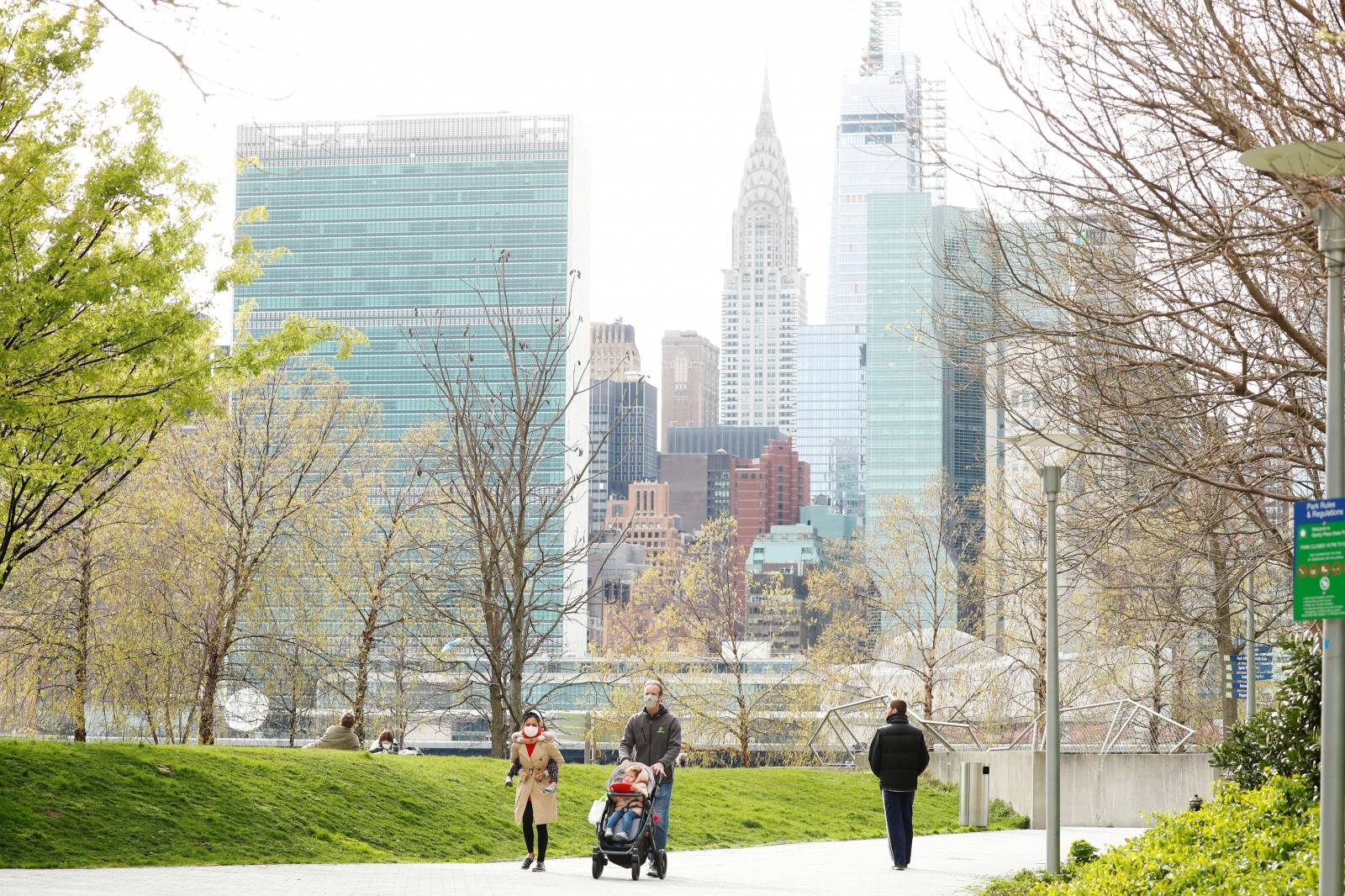 Coronavirus disease (COVID-19) outbreak, in New York