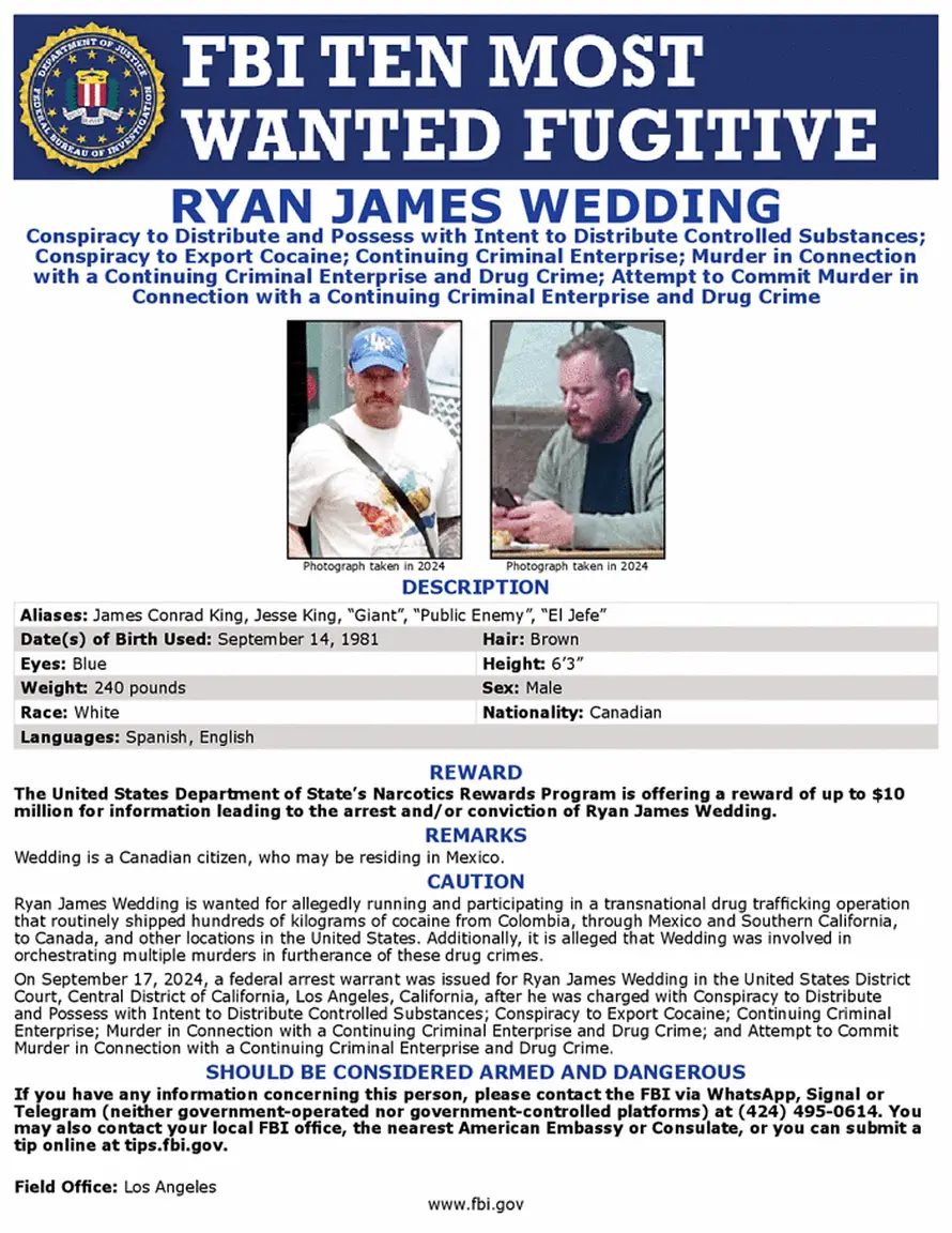 Bivši olimpijac nekad je prašio snijeg. Prešao je na bijeli prah. FBI nudi milijune za informaciju