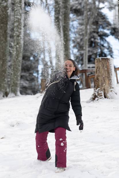 FOTO Na Sljeme, na Sljeme, na Sljeme, noga vre sama beži... Pogledajte kako se zabijelilo!