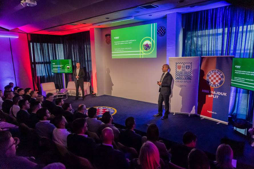 Split: Na Poljudu predstavljena Studija izvodljivosti projekta "Nogometni stadion i kamp u Splitu"