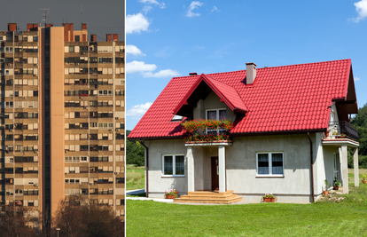 Cijene nekretnina rastu: Više se isplati kupiti kuću u predgrađu, nego puno manji stan u Zagrebu