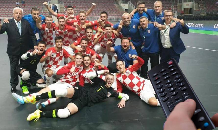 Evo gdje gledati finale Eura u futsalu Hrvatska - Španjolska