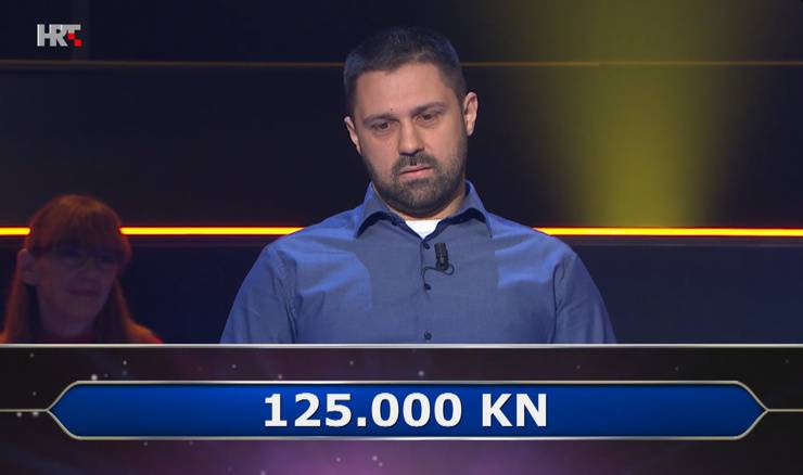 Odustao na pitanju za 250.000 kuna. Znate li točan odgovor?