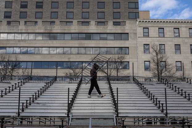 Preparations ahead of U.S. President-elect Trump's inauguration in Washington