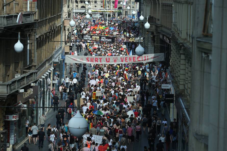 Nekoliko tisuća ljudi u Povorci ponosa: Želimo ljubav i slobodu