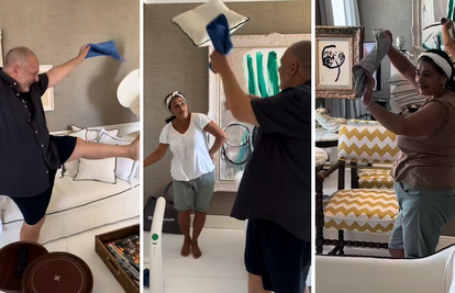 Red veselog plesa, red čišćenja: Saši Šekoranji društvo je pravila Brenina pomoćnica, video je hit