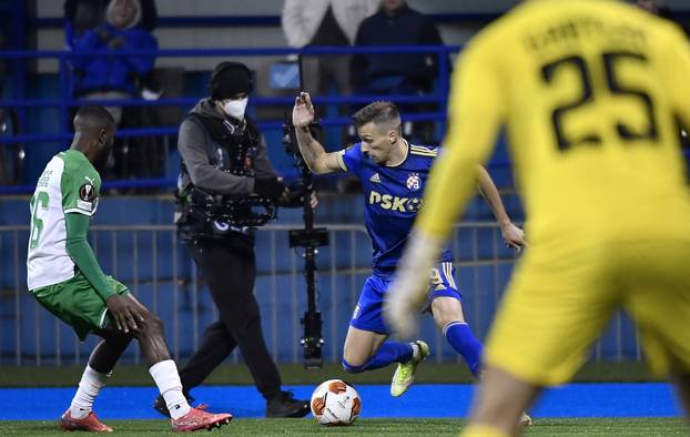 Zagreb: Utakmica UEFA Europske lige, GNK Dinamo - Rapid 