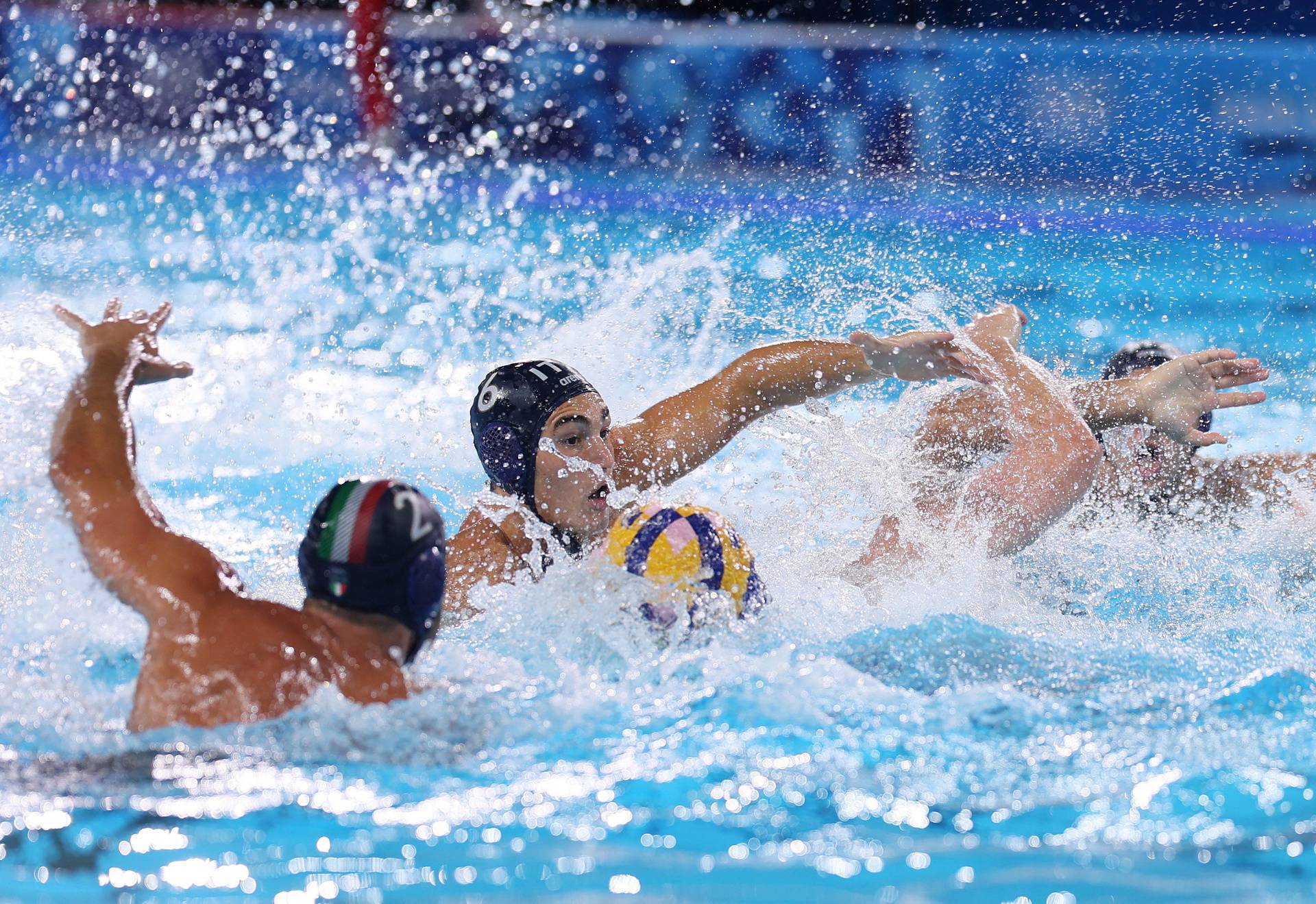 Water Polo - Men's Preliminary Round - Group A - Croatia vs Italy