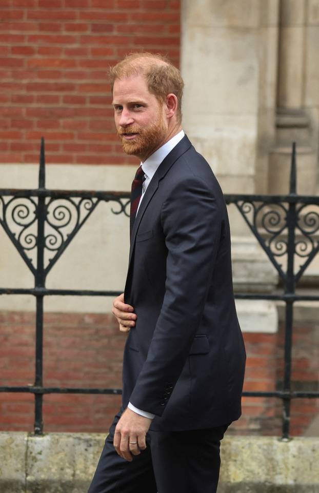 Trial in Britain's Prince Harry and others' phone-hacking lawsuit against Daily Mail, in London