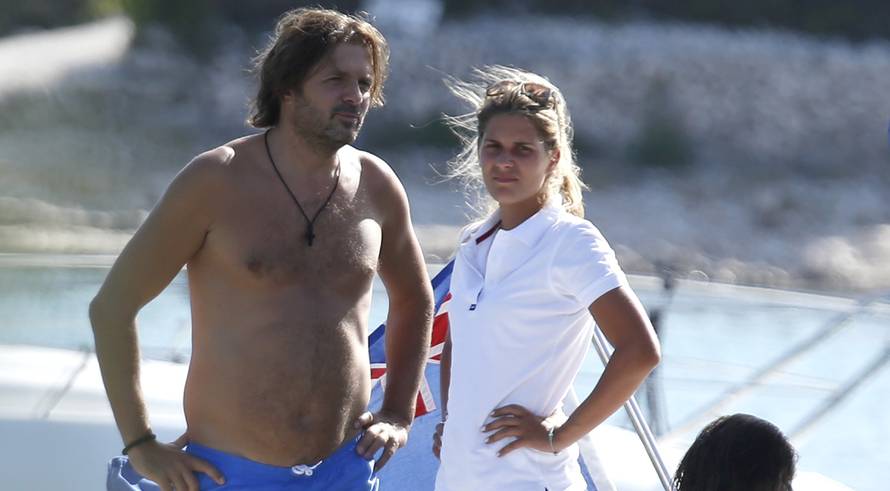 Hvar, 02.08.2015 - Poduzetnik Milan Popovic odmara se na svojoj jahti Copper