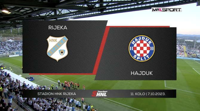 VIDEO Rijeka - Hajduk 1-0, sažetak, Jadranski derbi HNL-a