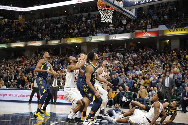 NBA: Cleveland Cavaliers at Indiana Pacers