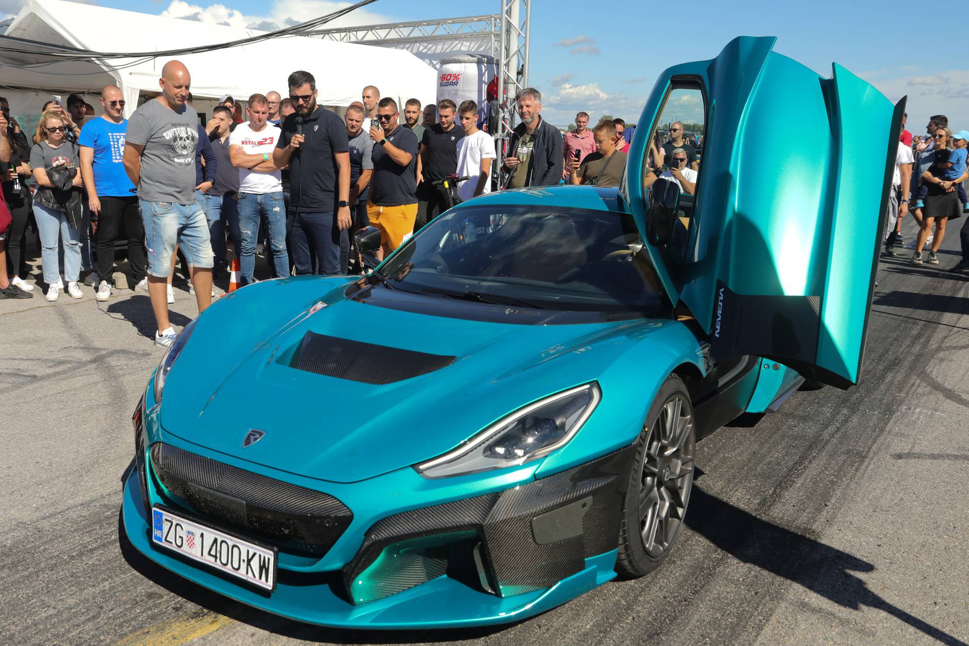 Mate Rimac u Neveri posjetio  Osijek Street Race Show