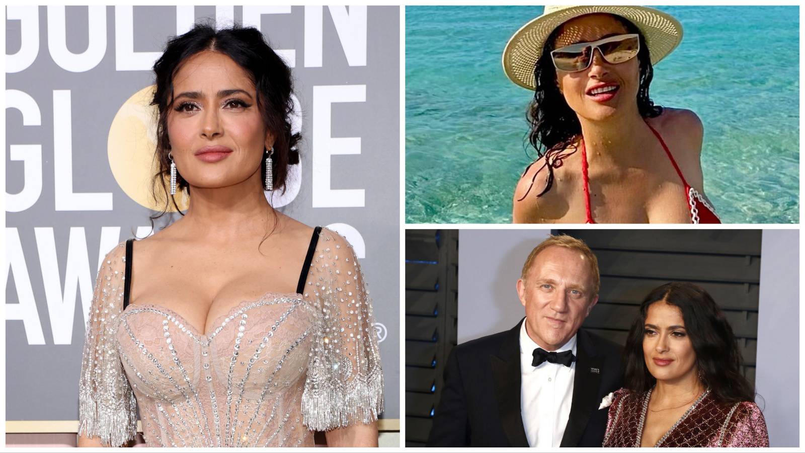 Salma Hayek rado uskoči u mini bikini, istesana je i u 58. godini: 'Sretan rođendan, ljepotice...'