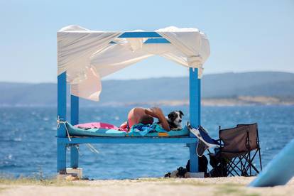 FOTO Preslatki psi se kupaju i uživaju na plaži u Crikvenici