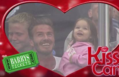 Uhvaćeni: David Beckham je pokazao koliko obožava kći