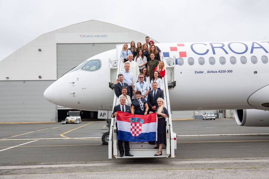 Croatia Airlines ima novi Airbus A220, a dali su mu ime - Zadar