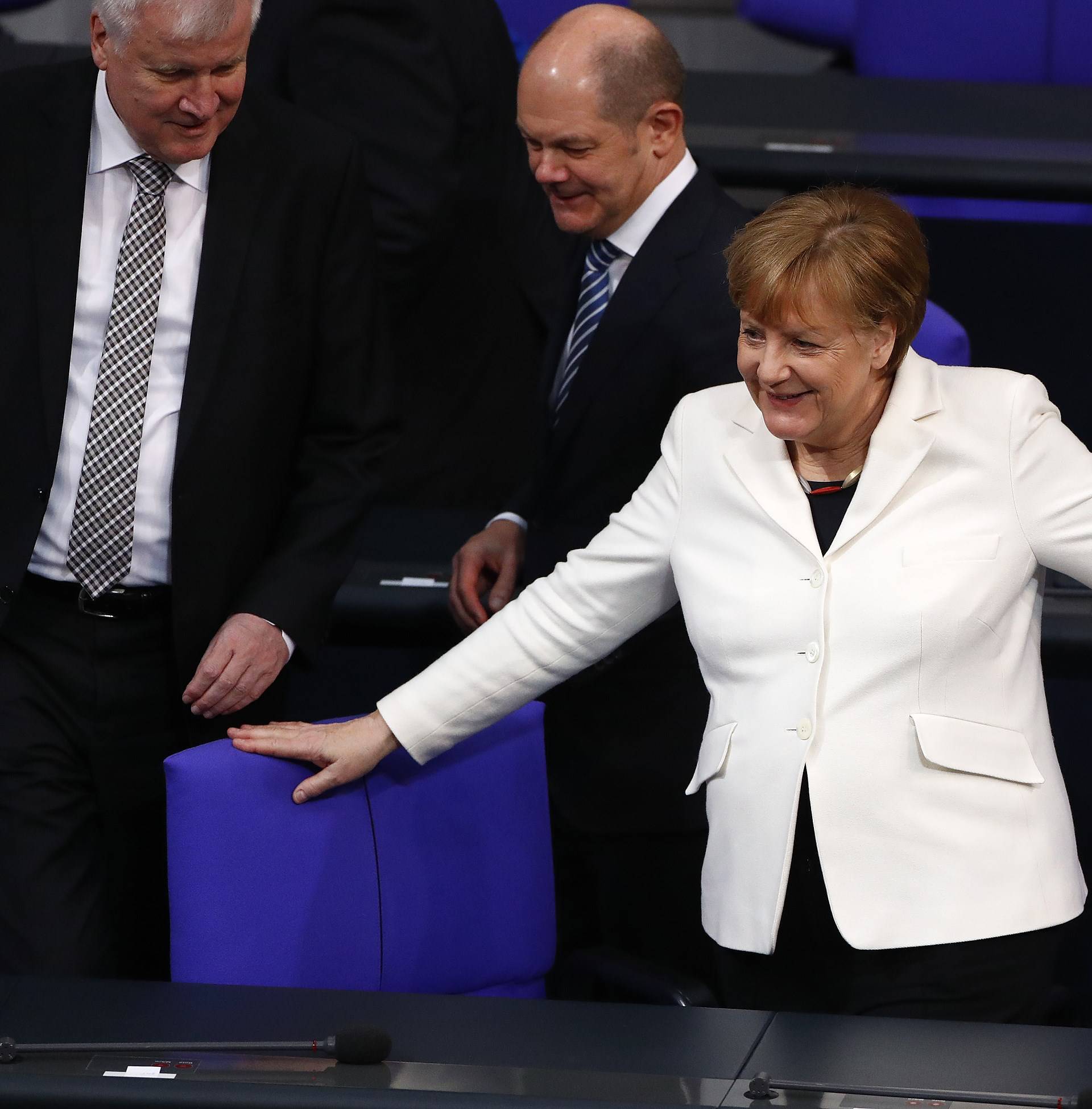 German parliament Bundestag elects new chancellor in Berlin