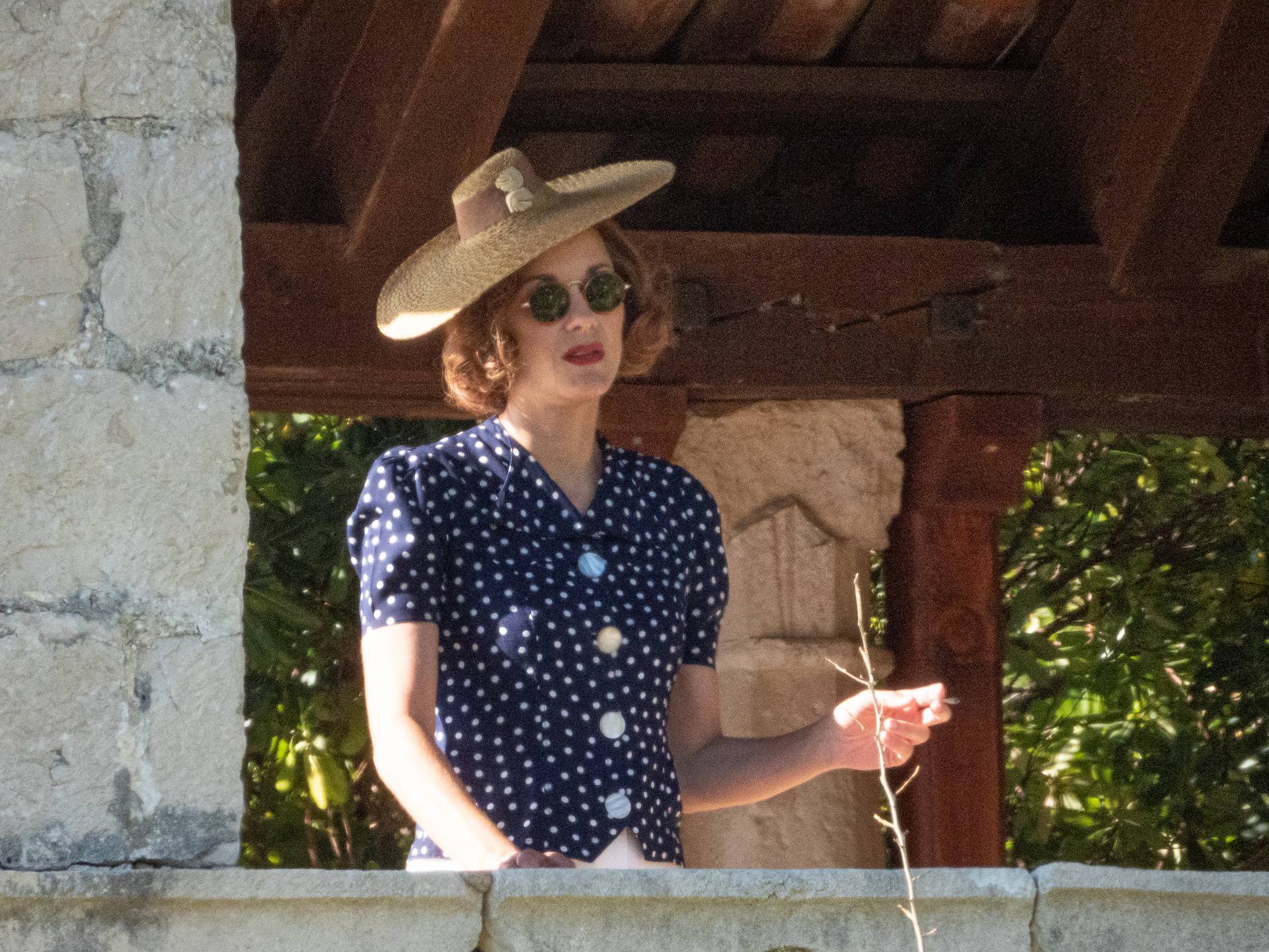 Marion Cotillard na snimanju filma Lee u Dubrovniku