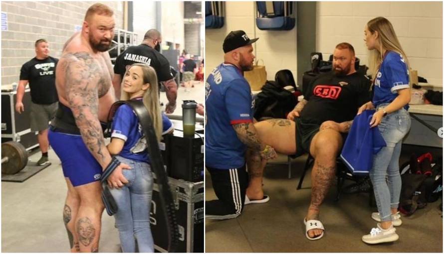 The Mountain 'zločesto' primio suprugu: Zar ti je ona igračka?