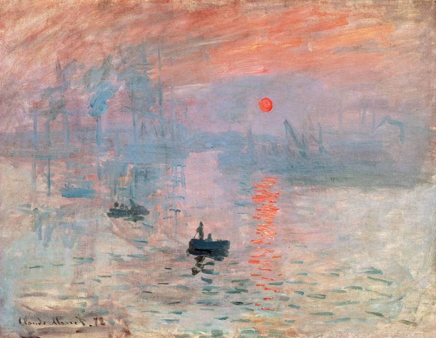 Claude Monet (1840-1926). Sunrise (Impression, soleil levant). 1872. Oil on canvas. Museum of Marmottan Monet. Paris. France.