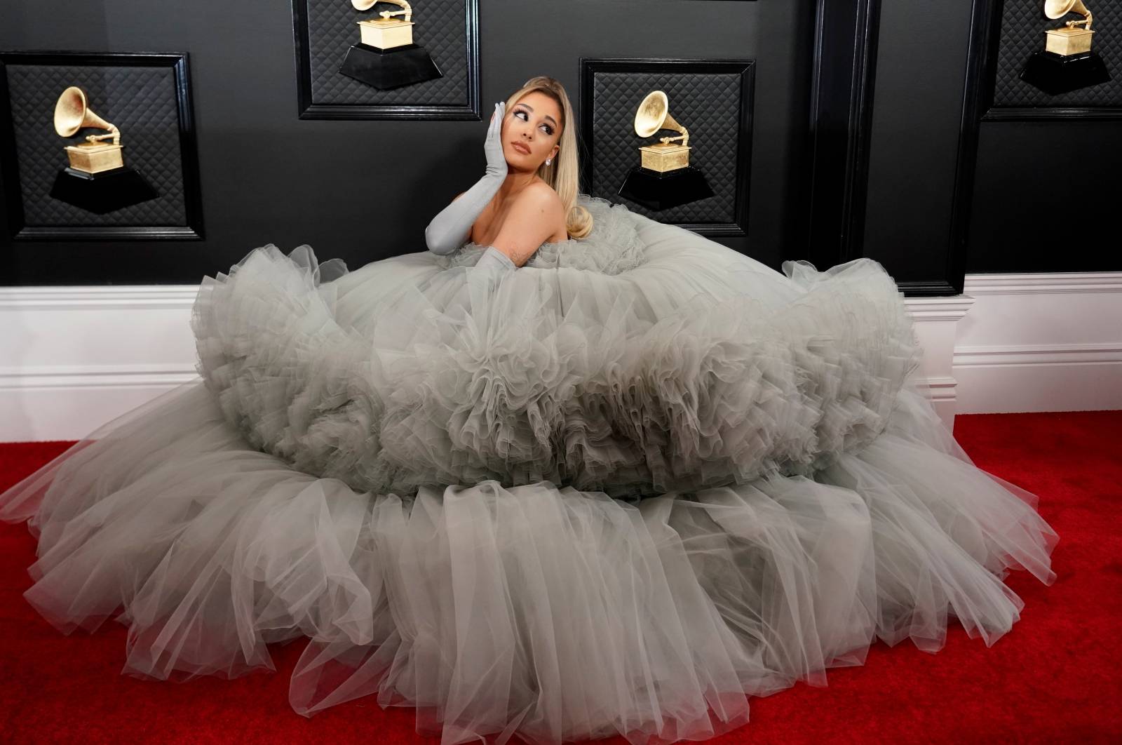 62nd Grammy Awards – Arrivals – Los Angeles, California, U.S., January 26, 2020 - Ariana Grande.