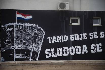 U Mostaru oslikali mural za Vukovar: 'Tamo gdje se barjak vije, sloboda se rađala'