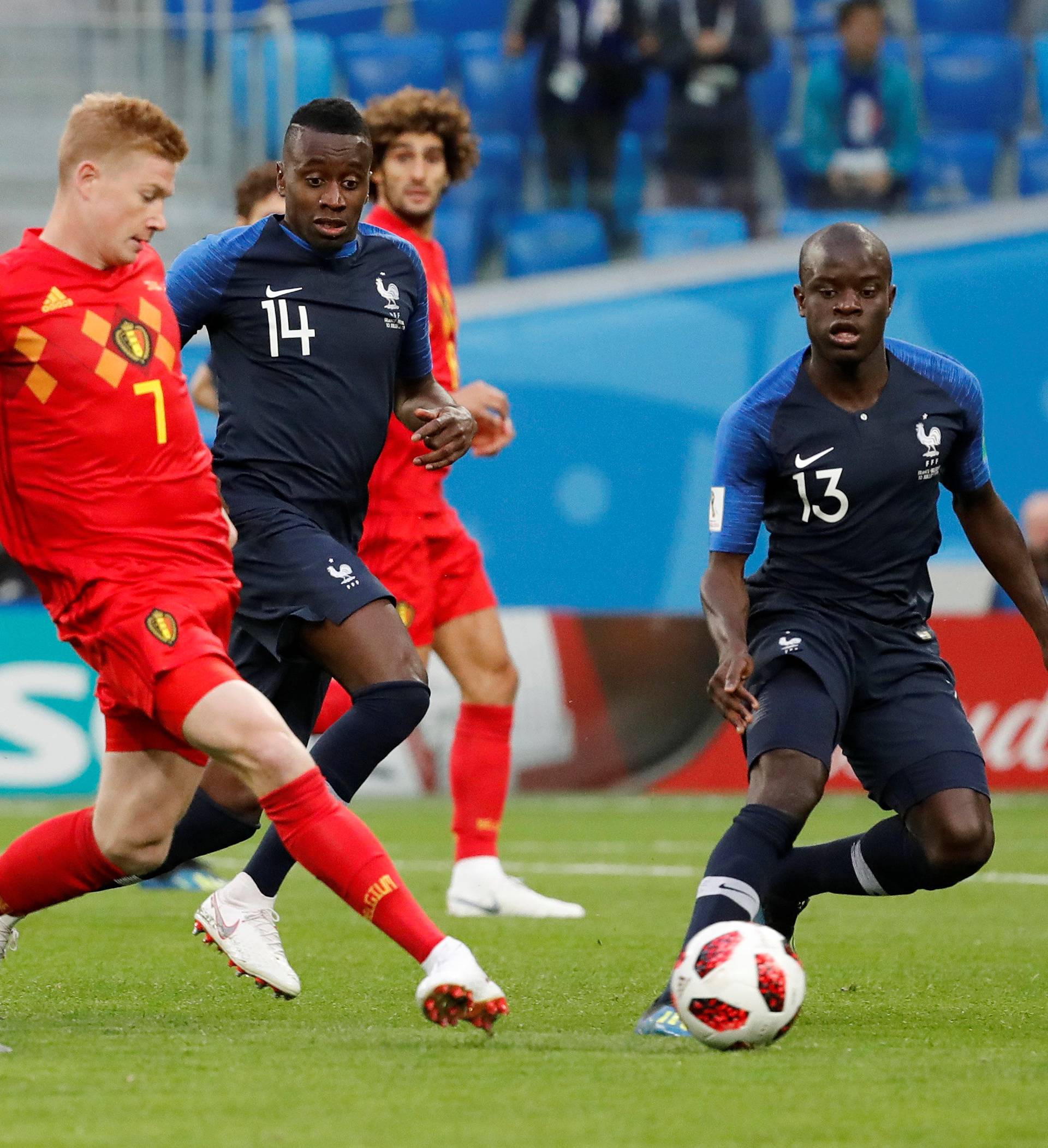 World Cup - Semi Final - France v Belgium