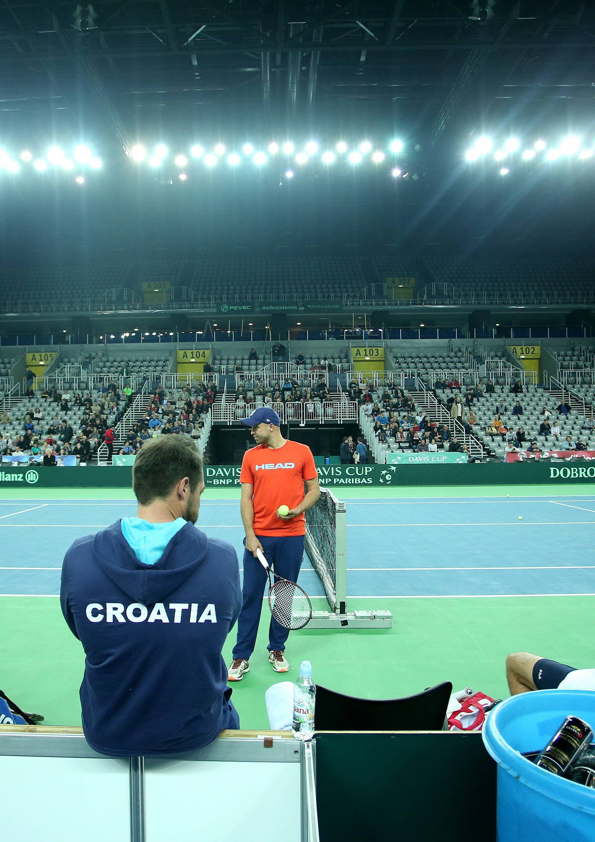 Čilić: Podloga je sporija no što smo očekivali, ali ubrzat će se