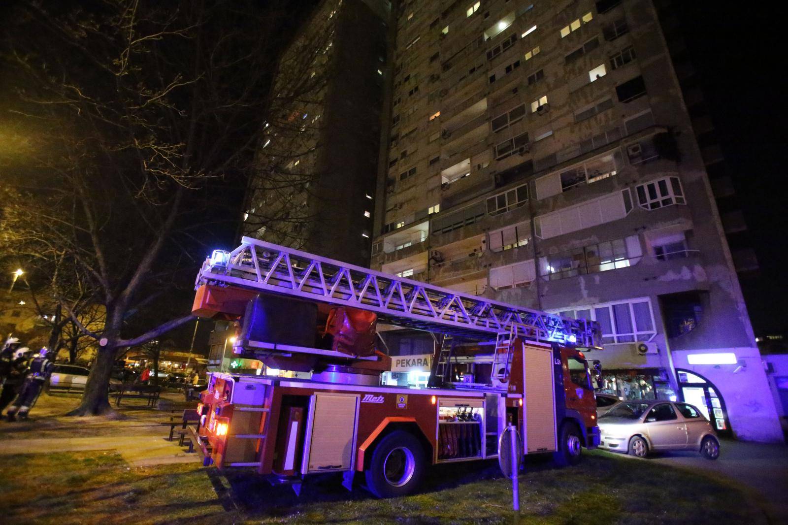 Gorio stan na 17. katu: Nema ozlijeđenih, a vatru  su ugasili