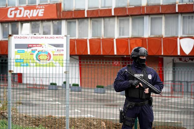 Policija blokirala stadion Partizana, pretresa se prostorija Grobara na južnoj tribini