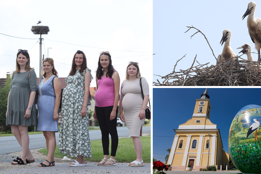 Baby boom kraj Drave: 'Rode su sletjele na župni dvor, sada tu u Goli imamo 13 novih trudnica'