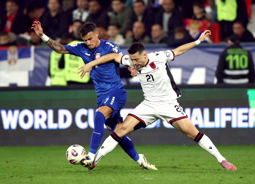 FIFA World Cup - UEFA Qualifiers - Group K - Serbia v Albania