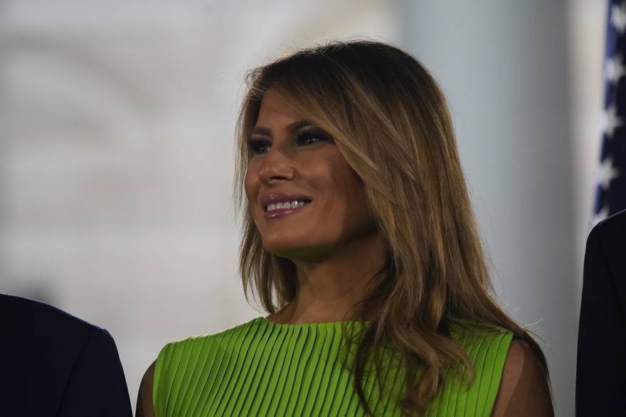 Melania Trump i korona