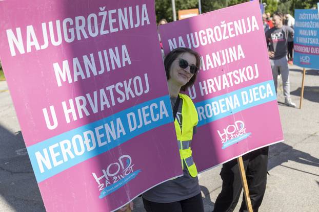 Osijek: Održan je  Hod za život