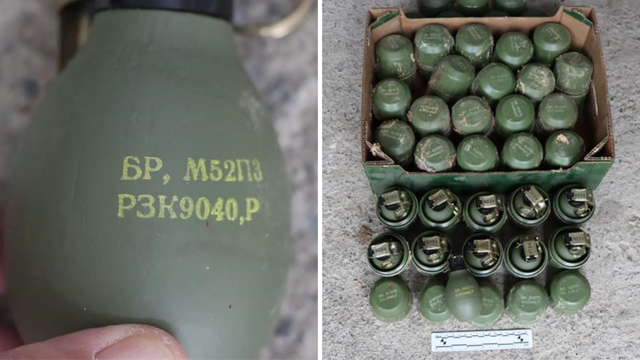FOTO Rambo iz Pakraca: Muškarcu u kući pronašli zračnu pušku i čak 30 ručnih bombi!
