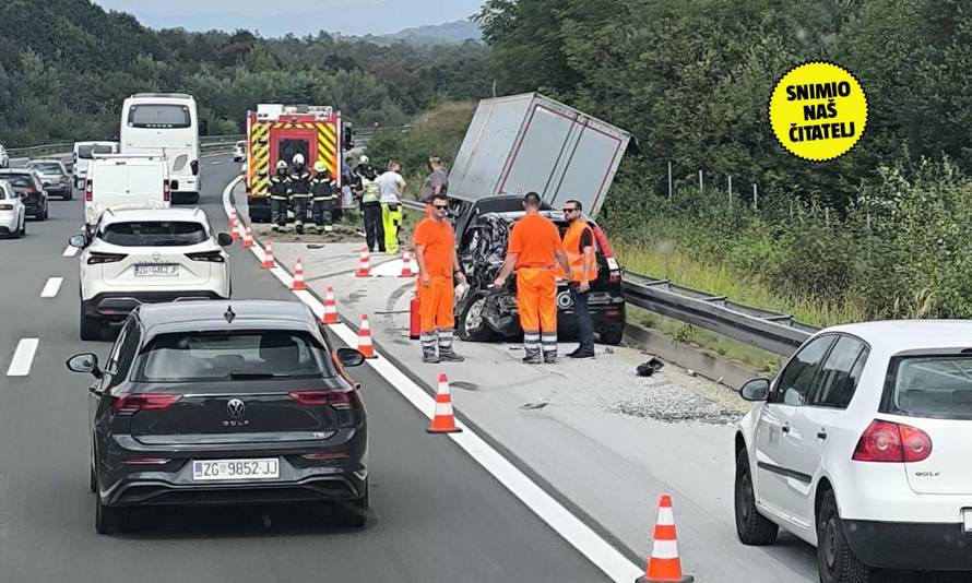 Kamionom naletio na čovjeka u zaustavnoj traci kod Ogulina, još dvoje mrtvih iznad Rijeke