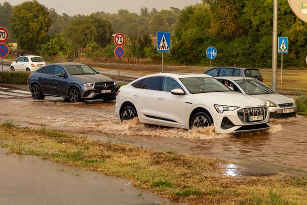 Kišno vrijeme u Puli