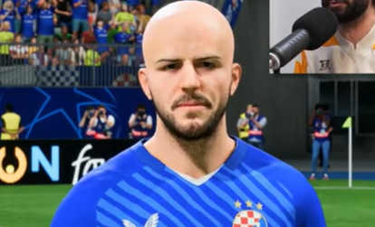 FOTO Ajme, što je ovo?! Livaju i Petkovića u EA FC 25 ni mater ne bi prepoznala! A tek Baturina...