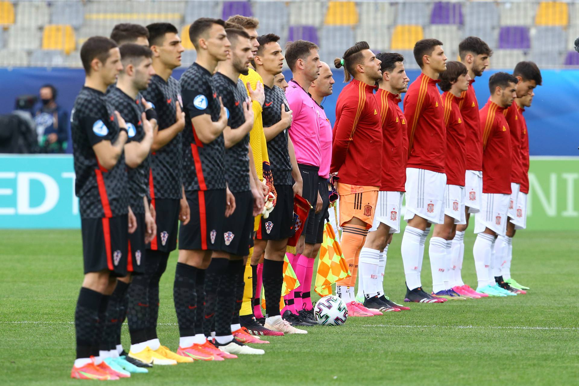 UEFA Under 21 Championship - Quarter Final - Spain v Croatia