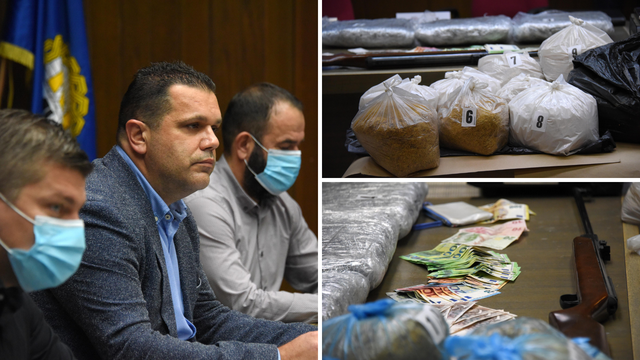 Razbijen lanac duhanske mafije u Istri: Uhitili više od 20 ljudi, pronašli marihuanu, oružje...